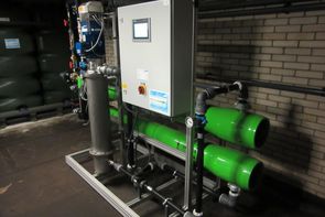 Stoomketel voedingswater behandeling diervoederfabriek