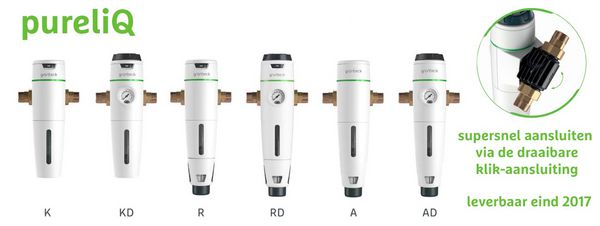 waterfilter pureliQ van Grünbeck waterfilter pureliQ van Grünbeck